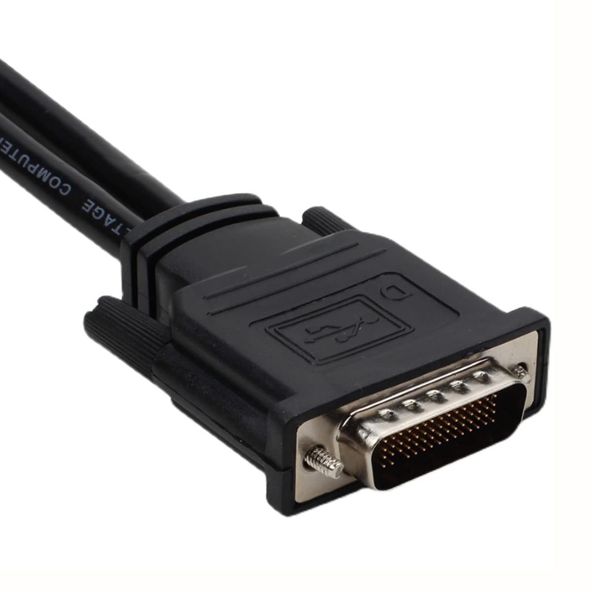 Amazon.co.jp: Cablecc DMS-59ピン オス - デュアル 15ピン VGA RGB